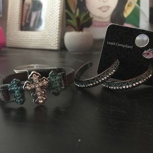 Earrings and Bracelet Set (not sold separately)